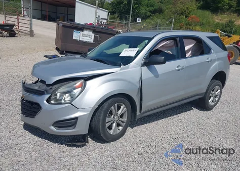 2016 Chevrolet Equinox Ls из США, поврежденный, VIN 2GNALBEK5G1169762